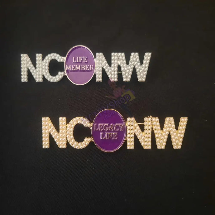 Pearl Life Pins NCNW