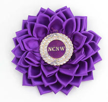 Deluxe Fancy Flower Brooch - Purple or Yellow