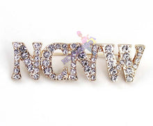 NCNW Pin (brooch) Rhinestone - Silver or Gold